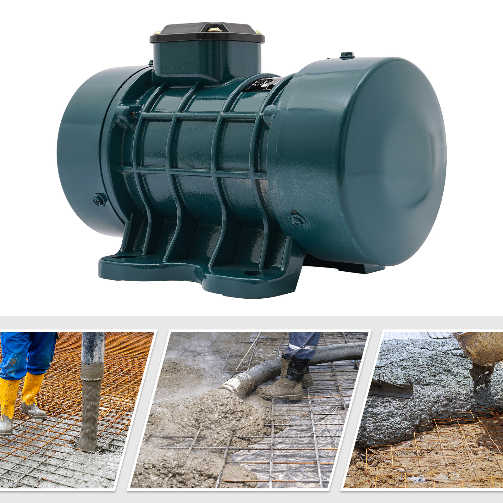 250W Electric Concrete Vibrating Motor, Concrete Vibration Motor, Electric Concrete Motor - Dark Green 250W Electric Concrete Vibrating Motor, Concrete Vibration Motor, Electric Concrete Motor - Dark Green