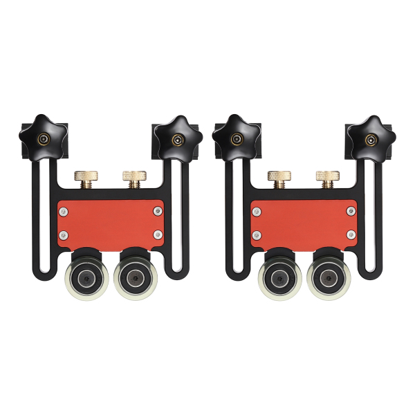 Auxiliary Tools for Woodworking Bench Saw 2pcs Used in Table Saws Band Saws Inverted Carving Machines Aluminum Alloy Material 10*12.4cm