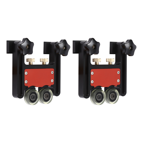 Auxiliary Tools for Woodworking Bench Saw 2pcs Used in Table Saws Band Saws Inverted Carving Machines Aluminum Alloy Material 10*12.4cm