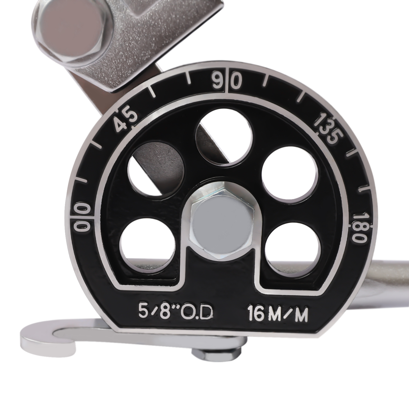 Pipe bender, 5/8 inch pipe bending capacity, Bending angle: 0~180, for aluminum and stainless steel pipe Pipe bender, 5/8 inch pipe bending capacity, Bending angle: 0~180, for aluminum and stainless steel pipe