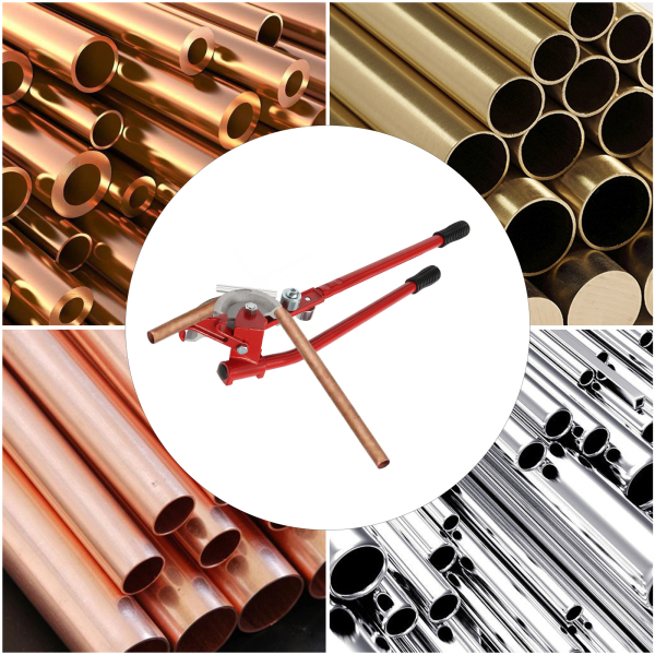 Multi Hand Pipe Bender 15mm/22mm Multibender Hand-pipe Bender Applied To Copper Tubes Aluminum Tubes Thin-walled Iron Tubes Red