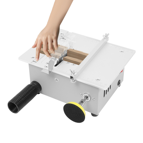 240W Mini Table Saw, Table Saw, High Power Desktop Mini Multifunctional Table Saw for Modeling, Handicraft Workshop