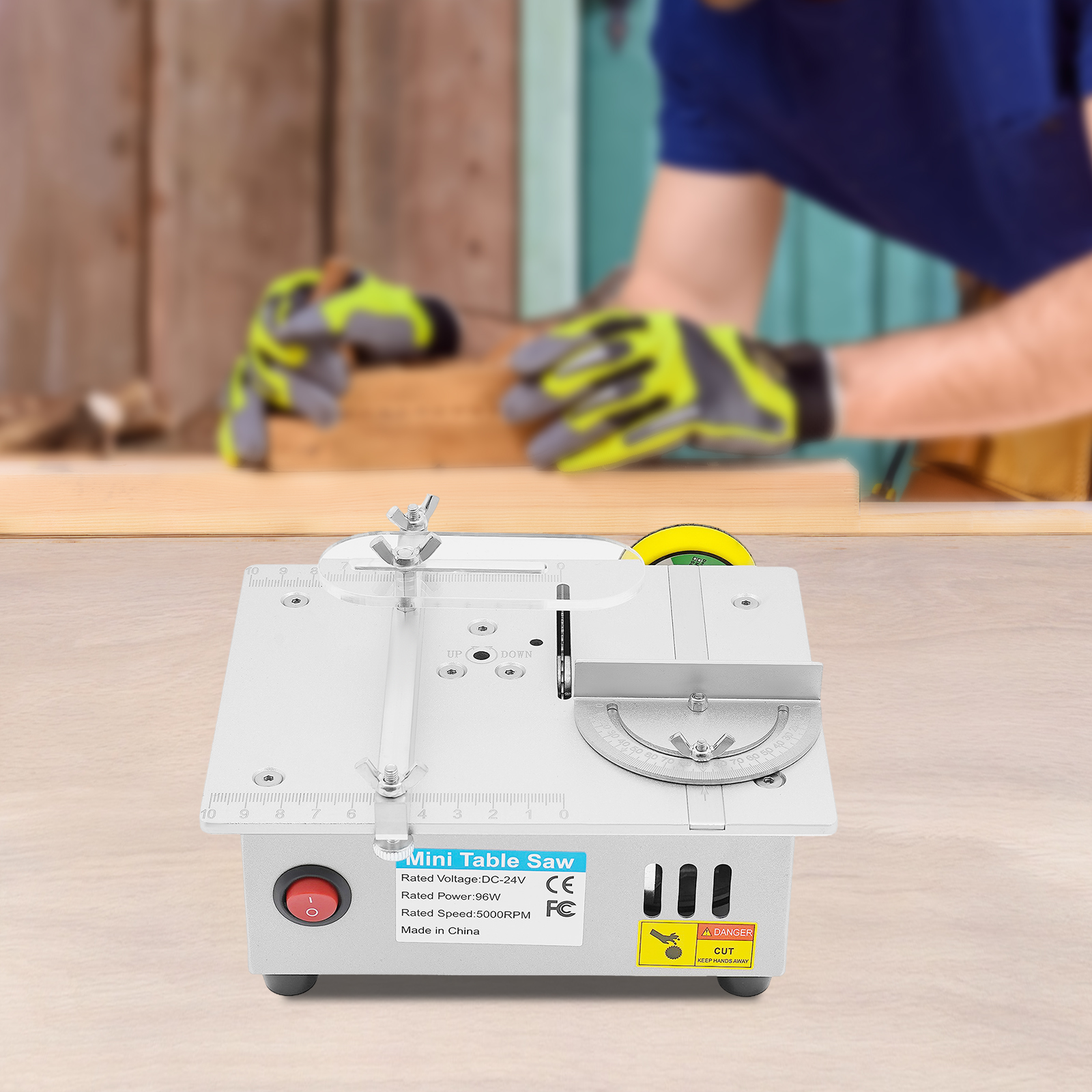 96W Desktop Micro Table Saw, Multi-functional Desktop Table Saw, Mini Table Saw 96W Desktop Micro Table Saw, Multi-functional Desktop Table Saw, Mini Table Saw