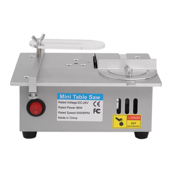 Mini Hobby Table Saw Handmade Woodworking Bench Saw DIY Model Crafts Cutting Tool with Adjustable Power Supply 63mm HSS Circular Saw Blade (R2) Mini Hobby Table Saw Handmade Woodworking Bench Saw DIY Model Crafts Cutting Tool with Adjustable Power Supply 63mm HSS Circular Saw Blade (R2)