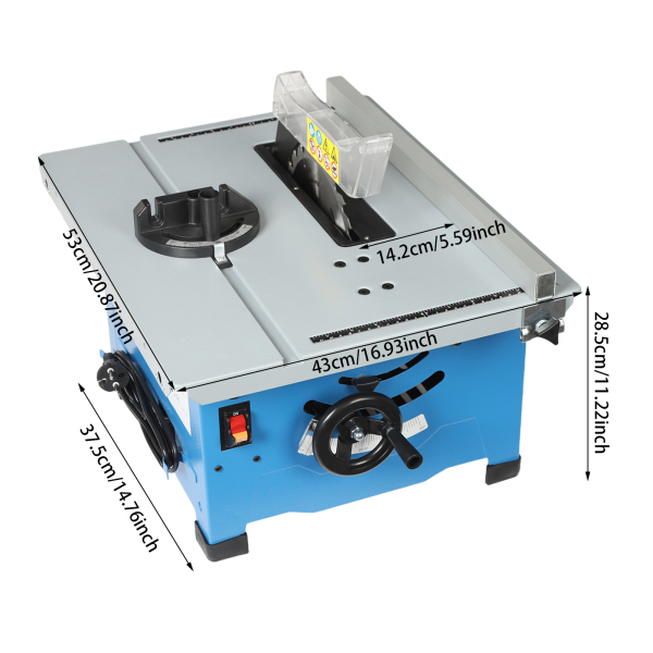 220V Desktop Electric Saw, Multi-Functional Table Saw, Table Saw for Home Use, Personal DIY