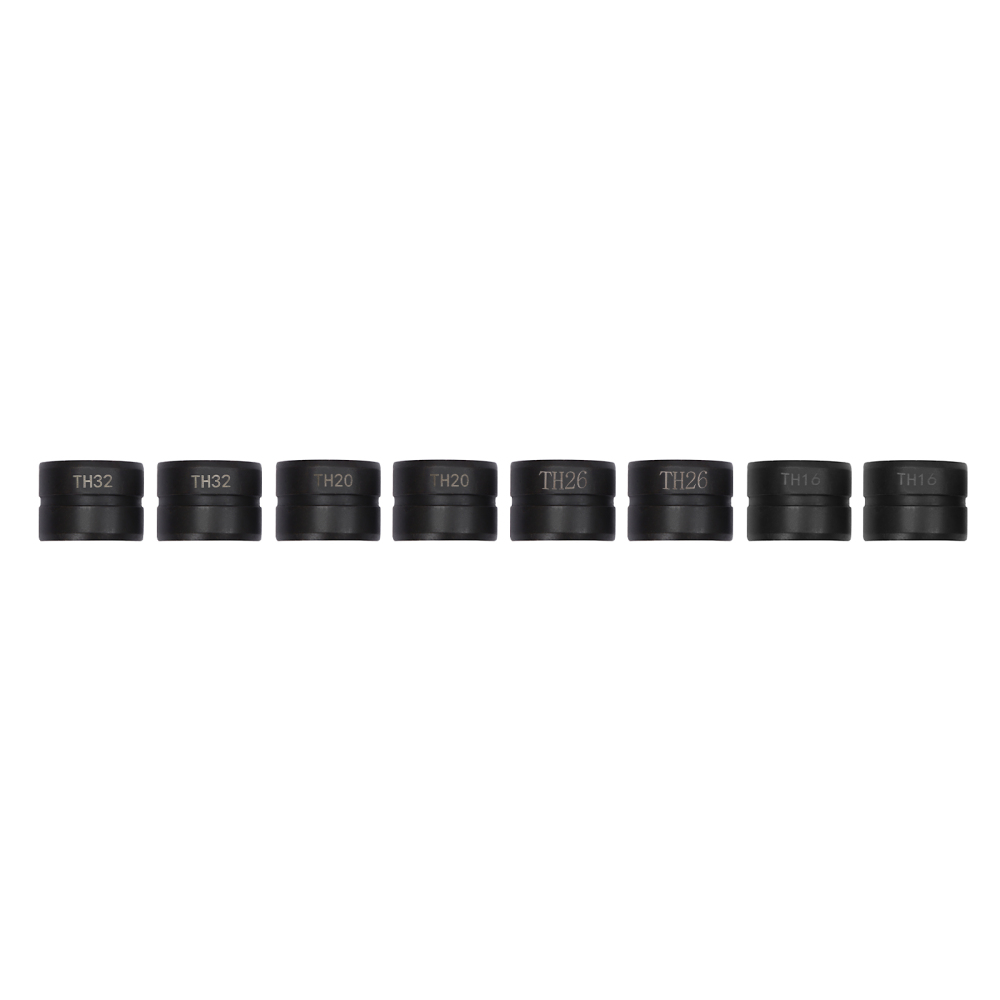 TH16/20/26/32 Crimping Dies, Press Jaws for Pipe Crimping Pliers, Crimping Pliers Pipe Press Jaw Set