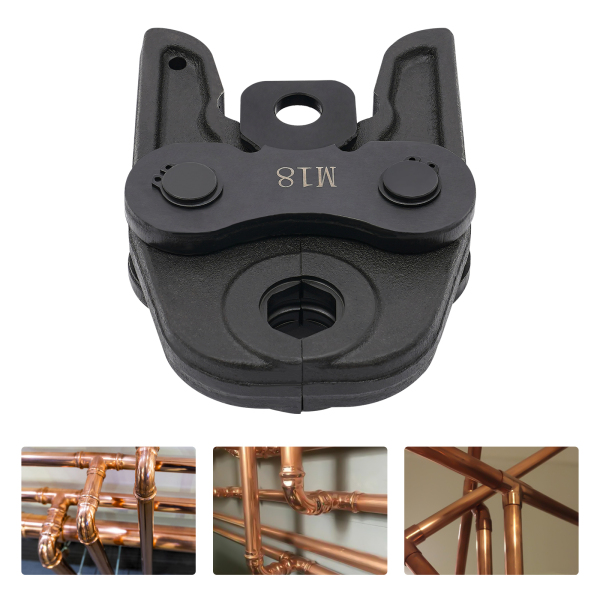 Press Jaw Compact Press Tool Jaw Crimping Plier Jaw Made Of High-quality 42CrMo And Excellent Design For Crimping Copper Tubes Black M18