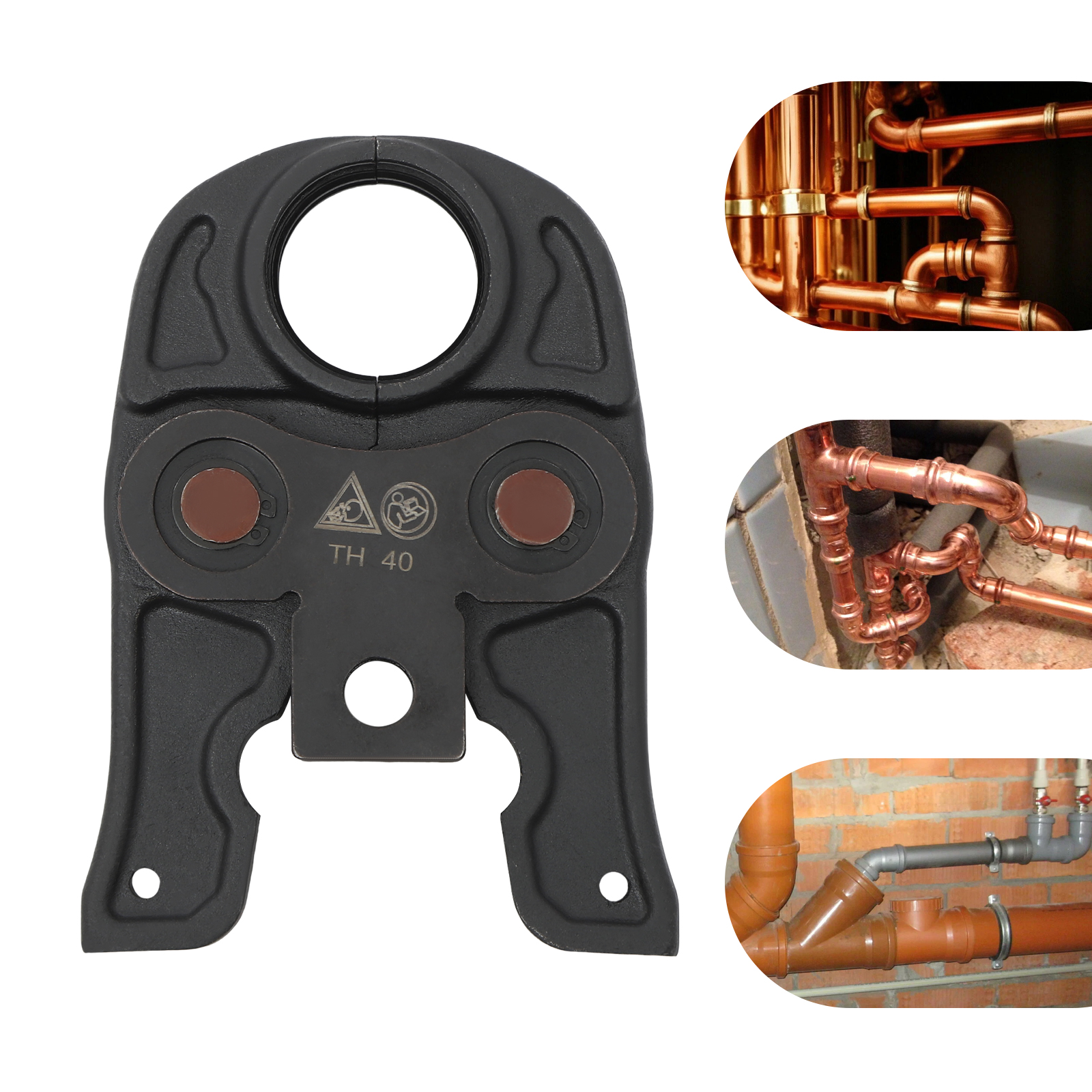 TH40 Press Jaw, Crimping Pliers Jaw, Contour Press Jaws for Aluminum-plastic Pipes, PEX Pipes TH40 Press Jaw, Crimping Pliers Jaw, Contour Press Jaws for Aluminum-plastic Pipes, PEX Pipes