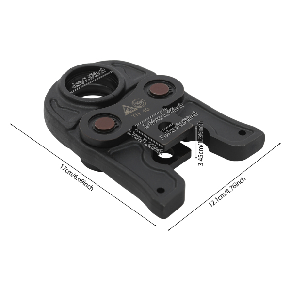 TH40 Press Jaw, Crimping Pliers Jaw, Contour Press Jaws for Aluminum-plastic Pipes, PEX Pipes
