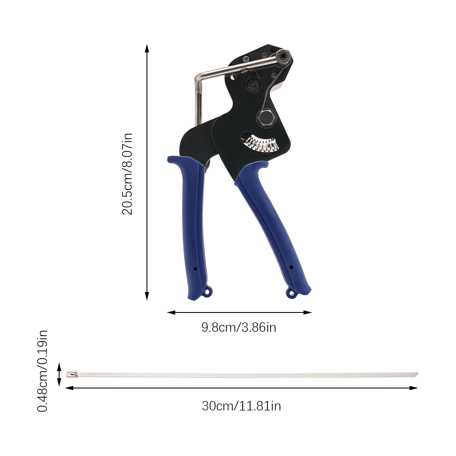 200PCS Metal Tie Wrap Gun Zip Tie Tool Cable Tie Gun for Stainless Steel Cable Ties 4.8 * 300mm Stainless Steel Cable Ties 200PCS Metal Tie Wrap Gun Zip Tie Tool Cable Tie Gun for Stainless Steel Cable Ties 4.8 * 300mm Stainless Steel Cable Ties