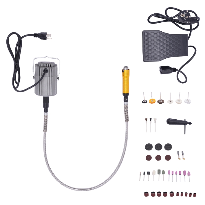 780W Electric Grinding Set Electric Engraving Grinder Suitable for Metal Processing Foot Control Home DIY Handicraft Production 780W Electric Grinding Set Electric Engraving Grinder Suitable for Metal Processing Foot Control Home DIY Handicraft Production