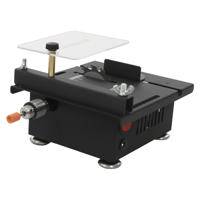 Mini Multi-Purpose Table Saw, 7-Speed Mini Table Saw with Cutting, Grinding and Engraving Tools Mini Multi-Purpose Table Saw, 7-Speed Mini Table Saw with Cutting, Grinding and Engraving Tools