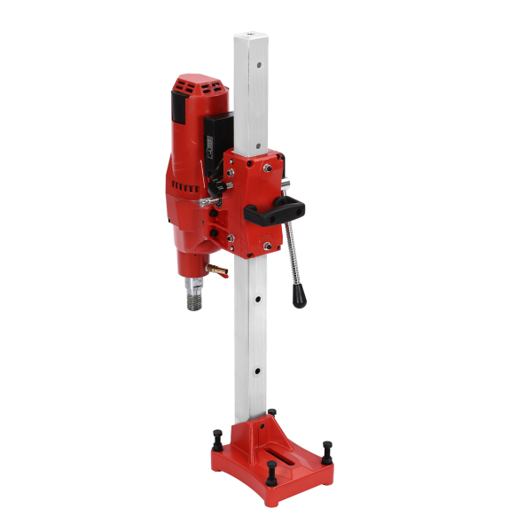 255mm Concrete Core Drill Diamond Core Drill Diamond Core Drilling Machine with a 4250W Copper Motor External Carbon Brushes for Wet Drilling