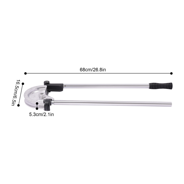 Pipe bender, High load pipe bender 0.7in, Pipe bender roll 180, Applicable pipe diameter: 18mm Pipe bender, High load pipe bender 0.7in, Pipe bender roll 180, Applicable pipe diameter: 18mm