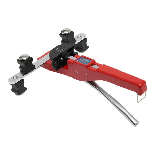 CT-999 Manual Pipe Bending Tool Kit with 7 Cutting Dies for 6-22mm Copper Tubes, Bending Radius up to 90°
