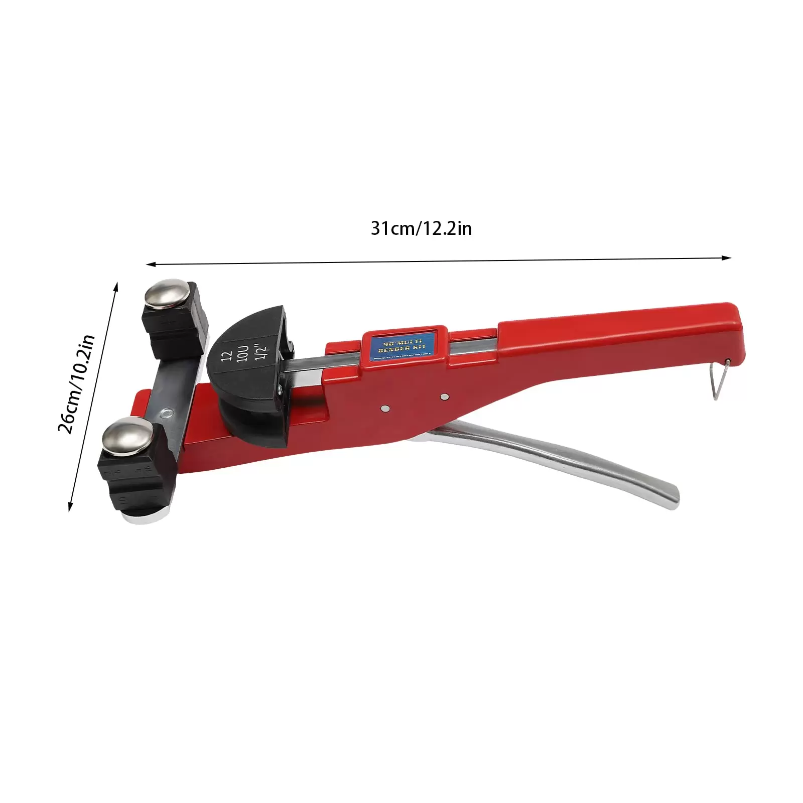 CT-999 Manual Pipe Bending Tool Kit with 7 Cutting Dies for 6-22mm Copper Tubes, Bending Radius up to 90° CT-999 Manual Pipe Bending Tool Kit with 7 Cutting Dies for 6-22mm Copper Tubes, Bending Radius up to 90°