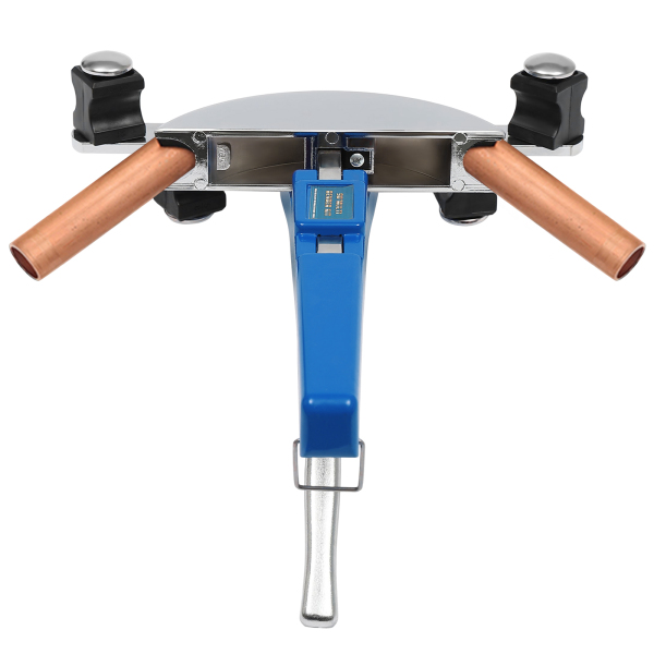 Manual Pipe Bender Red 12.2*10.2inch Nylon And Steel Used For Bending Copper Pipes Aluminum Pipes Thin-walled Stainless Steel Pipes