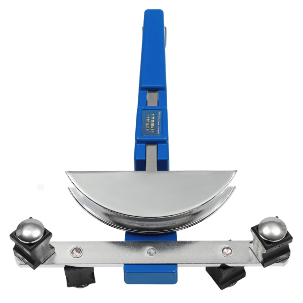 Manual Pipe Bender Red 12.2*10.2inch Nylon And Steel Used For Bending Copper Pipes Aluminum Pipes Thin-walled Stainless Steel Pipes