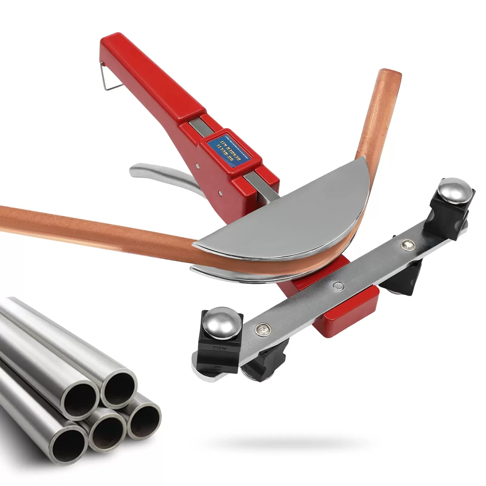 CT-999F Manual Bending Machine with 7 Bending Parts for Red Copper Tubes
