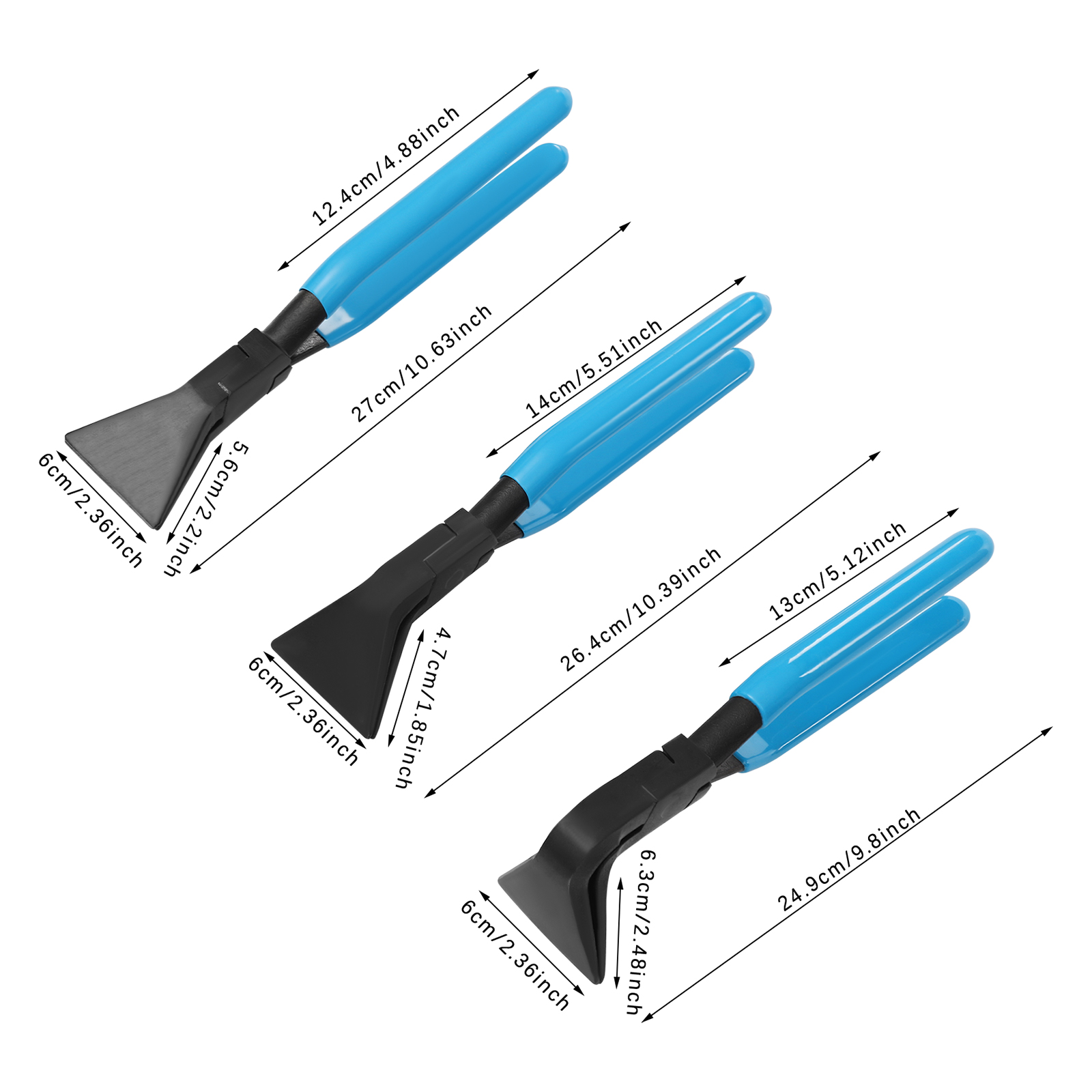 3-Piece Sheet Metal Bending Pliers, Tool Set for Bending and Folding Metal, Metal Bender 3-Piece Sheet Metal Bending Pliers, Tool Set for Bending and Folding Metal, Metal Bender