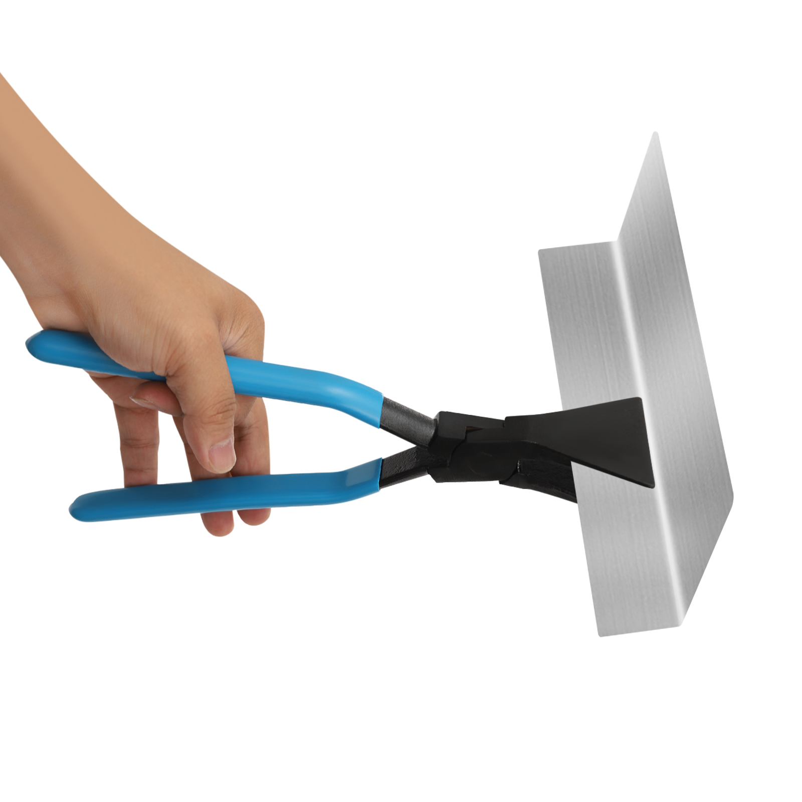 3-Piece Sheet Metal Bending Pliers, Tool Set for Bending and Folding Metal, Metal Bender