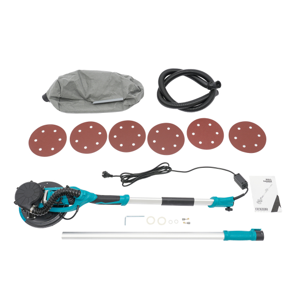 Electric Ceiling and Wall Sander with Dust Extractor, Variable Speed Drywall Sander, Electric Dustless Drywall Sander Electric Ceiling and Wall Sander with Dust Extractor, Variable Speed Drywall Sander, Electric Dustless Drywall Sander