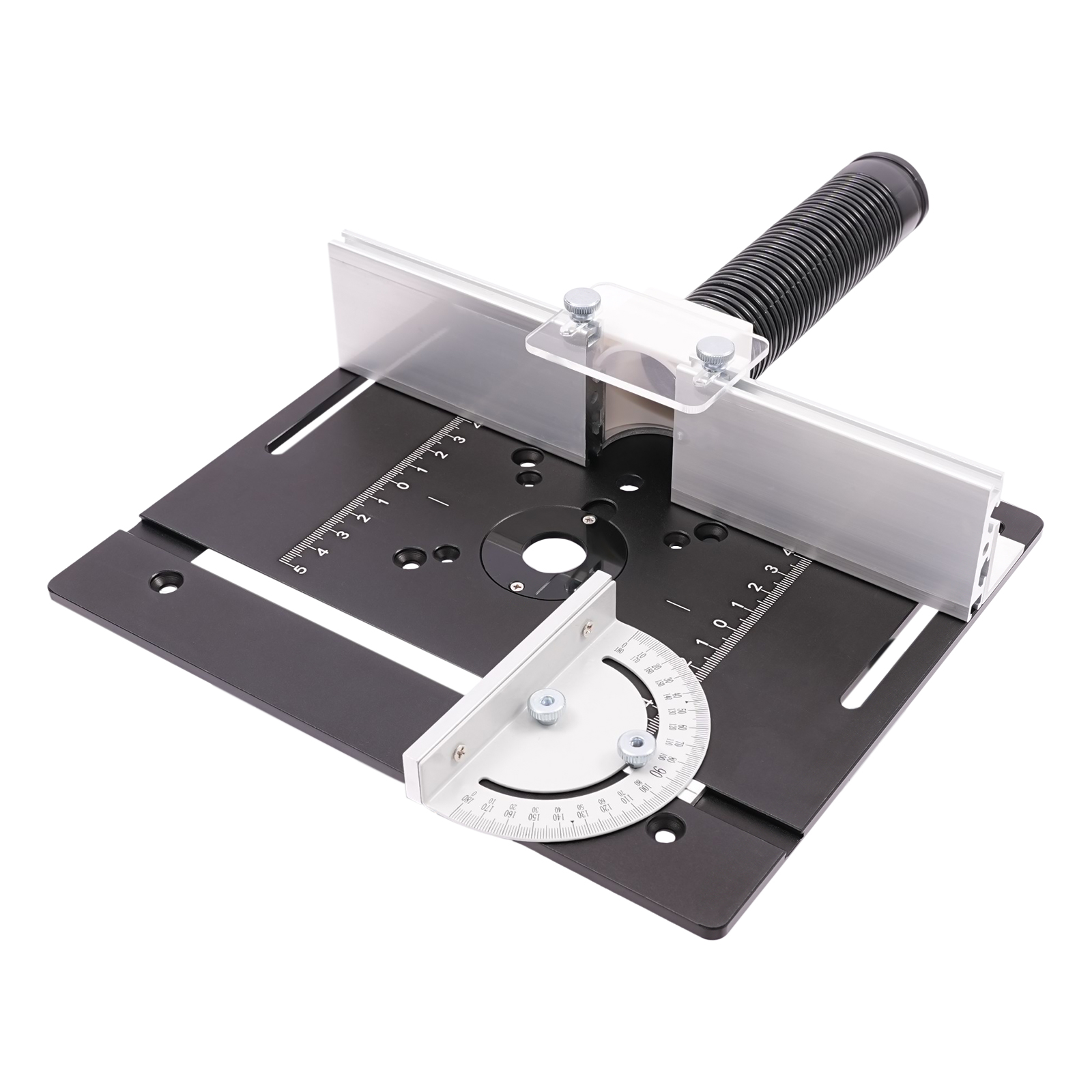 Router Table Insert Plate, Aluminum Alloy Wooden Milling Flip Board, Trimming Tools, 24*20cm Router Table Insert Plate, Aluminum Alloy Wooden Milling Flip Board, Trimming Tools, 24*20cm