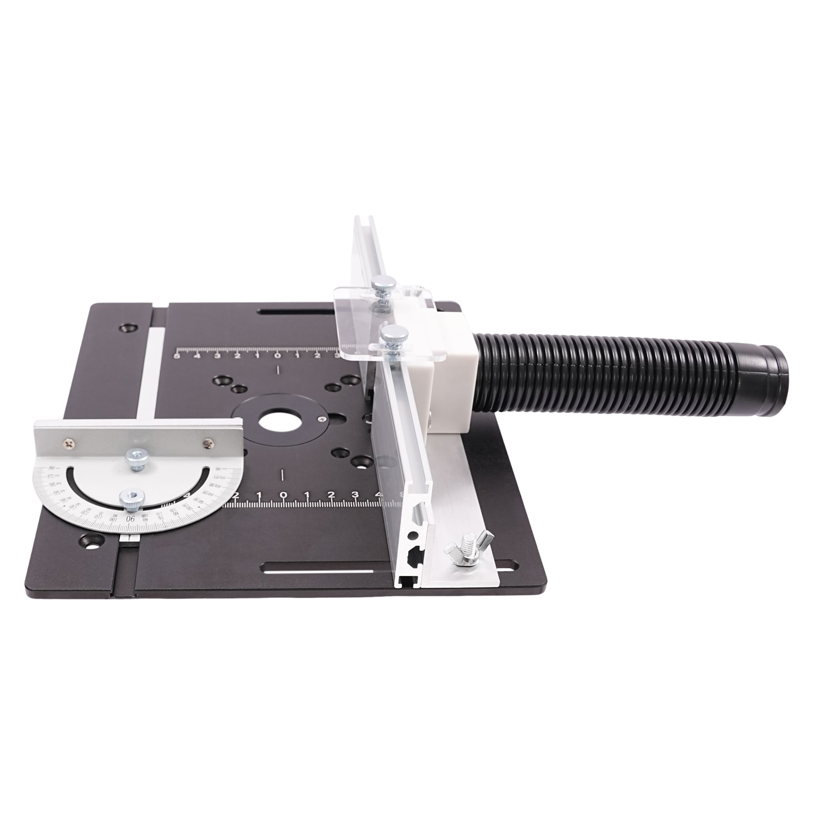 Router Table Insert Plate, Aluminum Alloy Wooden Milling Flip Board, Trimming Tools, 24*20cm Router Table Insert Plate, Aluminum Alloy Wooden Milling Flip Board, Trimming Tools, 24*20cm