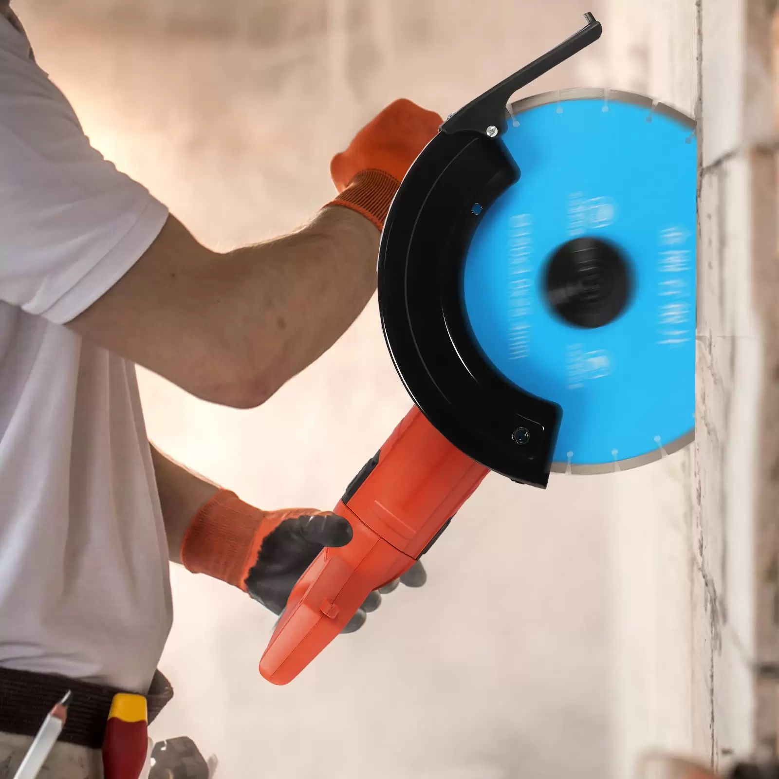 3000W Electric Wall Cutter with Saw Blade for Cutting Bricks Concrete Cutting Depth 13.5cm Electric Cutting Machine Chaser with Saw Blade 220V 3000W Electric Wall Cutter with Saw Blade for Cutting Bricks Concrete Cutting Depth 13.5cm Electric Cutting Machine Chaser with Saw Blade 220V