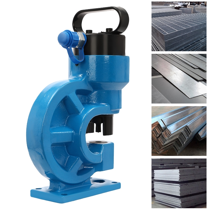 CH-60 Hydraulic Punch Press Single Oil Return Design 4 Punching Dies Used In The Energy Industry Interiors Power Construction Sites Blue CH-60 Hydraulic Punch Press Single Oil Return Design 4 Punching Dies Used In The Energy Industry Interiors Power Construction Sites Blue