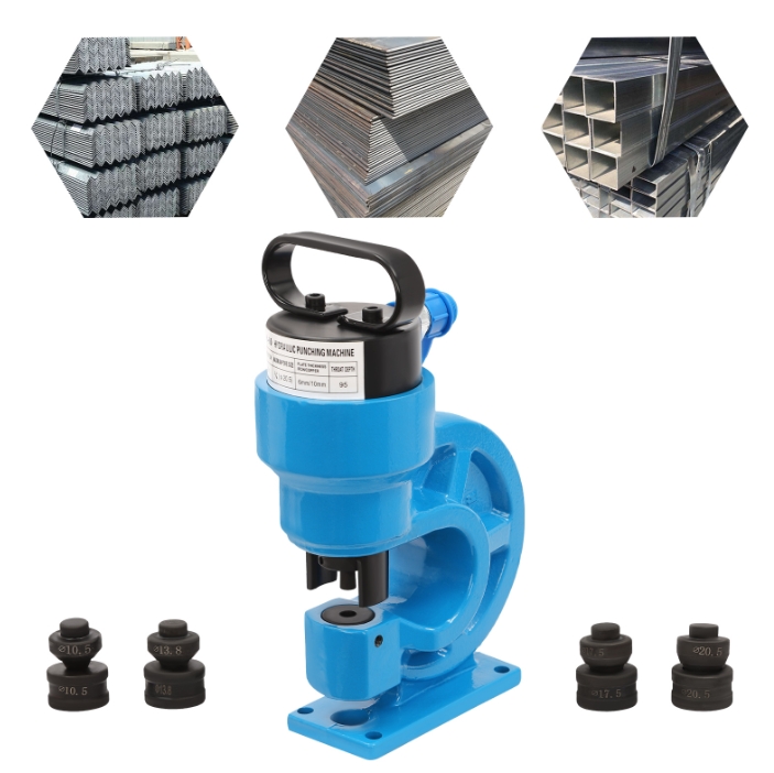 CH-60 Hydraulic Punch Press Single Oil Return Design 4 Punching Dies Used In The Energy Industry Interiors Power Construction Sites Blue CH-60 Hydraulic Punch Press Single Oil Return Design 4 Punching Dies Used In The Energy Industry Interiors Power Construction Sites Blue
