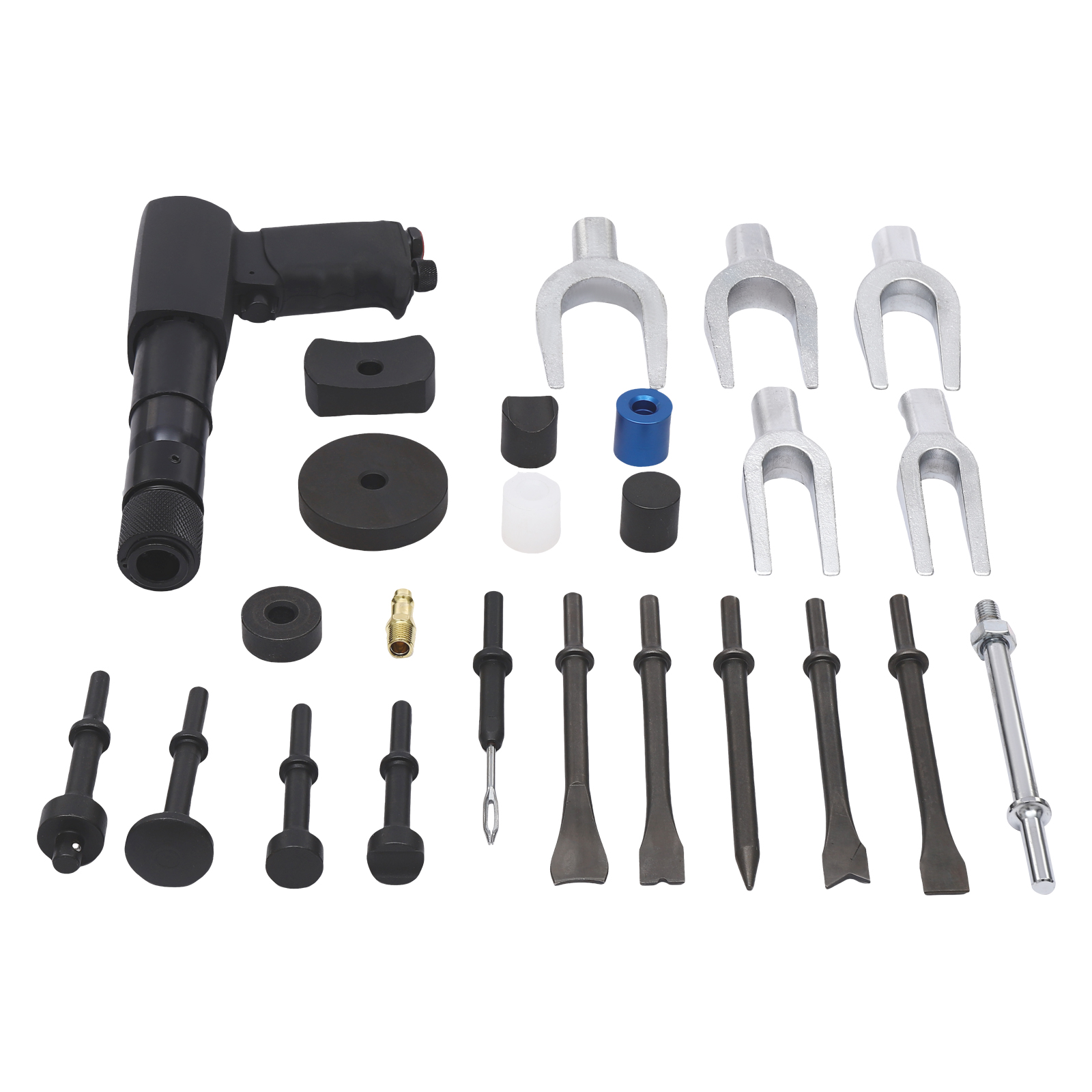 Air Hammer Kit, Multi-functional Pneumatic Hammer Set, Air Hammer Piece Chisel Set