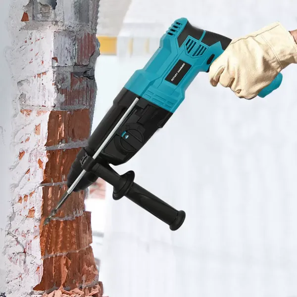 800W hammer drill, 26 mm drill, drilling power with demolition hammer in concrete 800W hammer drill, 26 mm drill, drilling power with demolition hammer in concrete