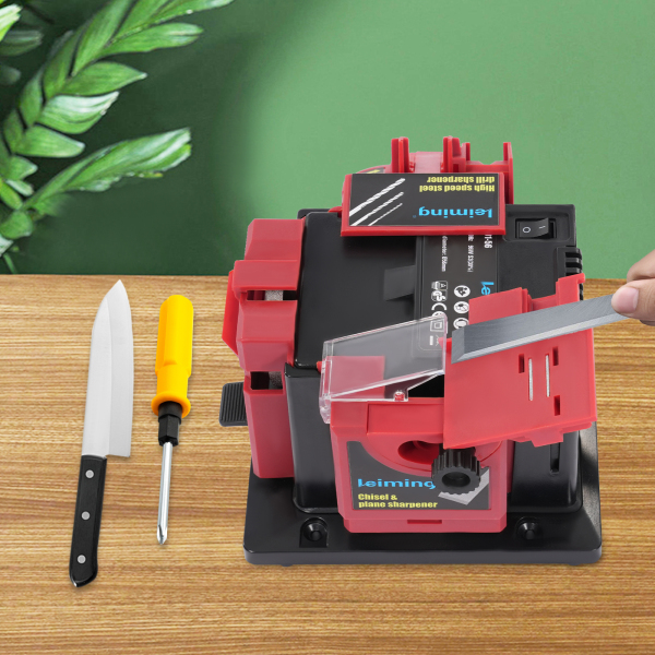 96W Multifunctional Chisel Planer Sharpening Machine, 14.3*16.2*15.5cm Electric Sharpening Machine