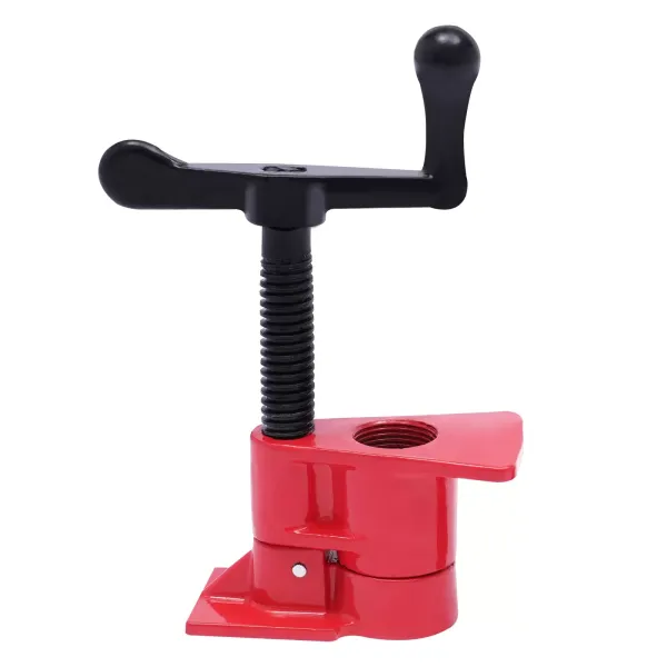 Wood Gluing Pipe Clamps Set, Heavy Duty Cast Iron Quick Release Pipe Clamps for Woodworking (6.3/4")