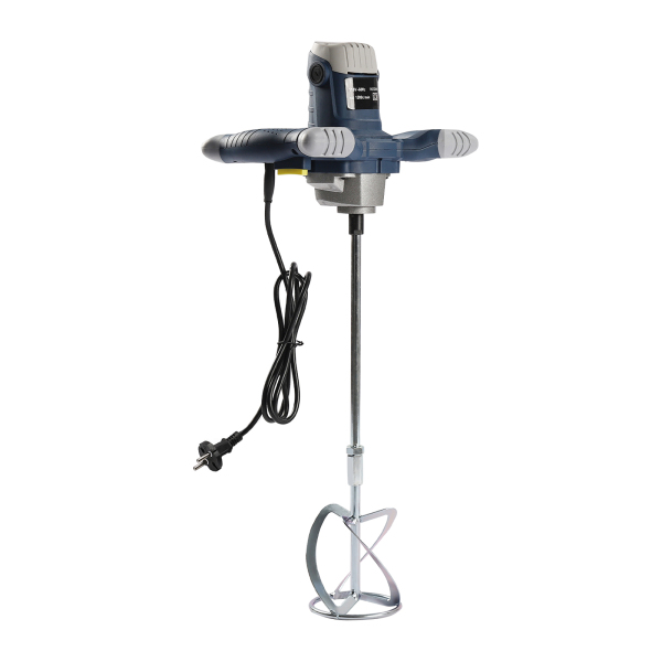 Tile Concrete Plaster Rotary Handheld Cement Mixer Portable Electric Concrete Plaster Grout Paint Mortar Mixer Machine Adjustable 6 Speed