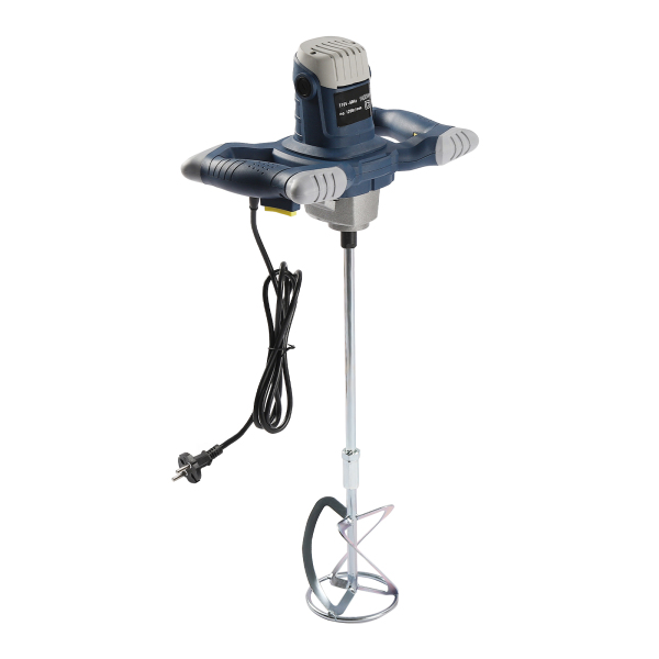 Tile Concrete Plaster Rotary Handheld Cement Mixer Portable Electric Concrete Plaster Grout Paint Mortar Mixer Machine Adjustable 6 Speed