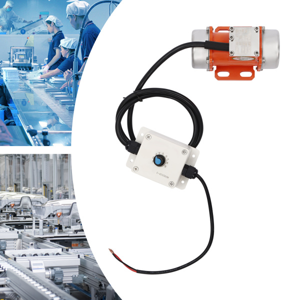 Vibration Motor with Speed Controller Electric Vibration Motor Vibration Motor Used in Mining Metallurgy Coal Electric Power Cnstruction DC 24V 50W