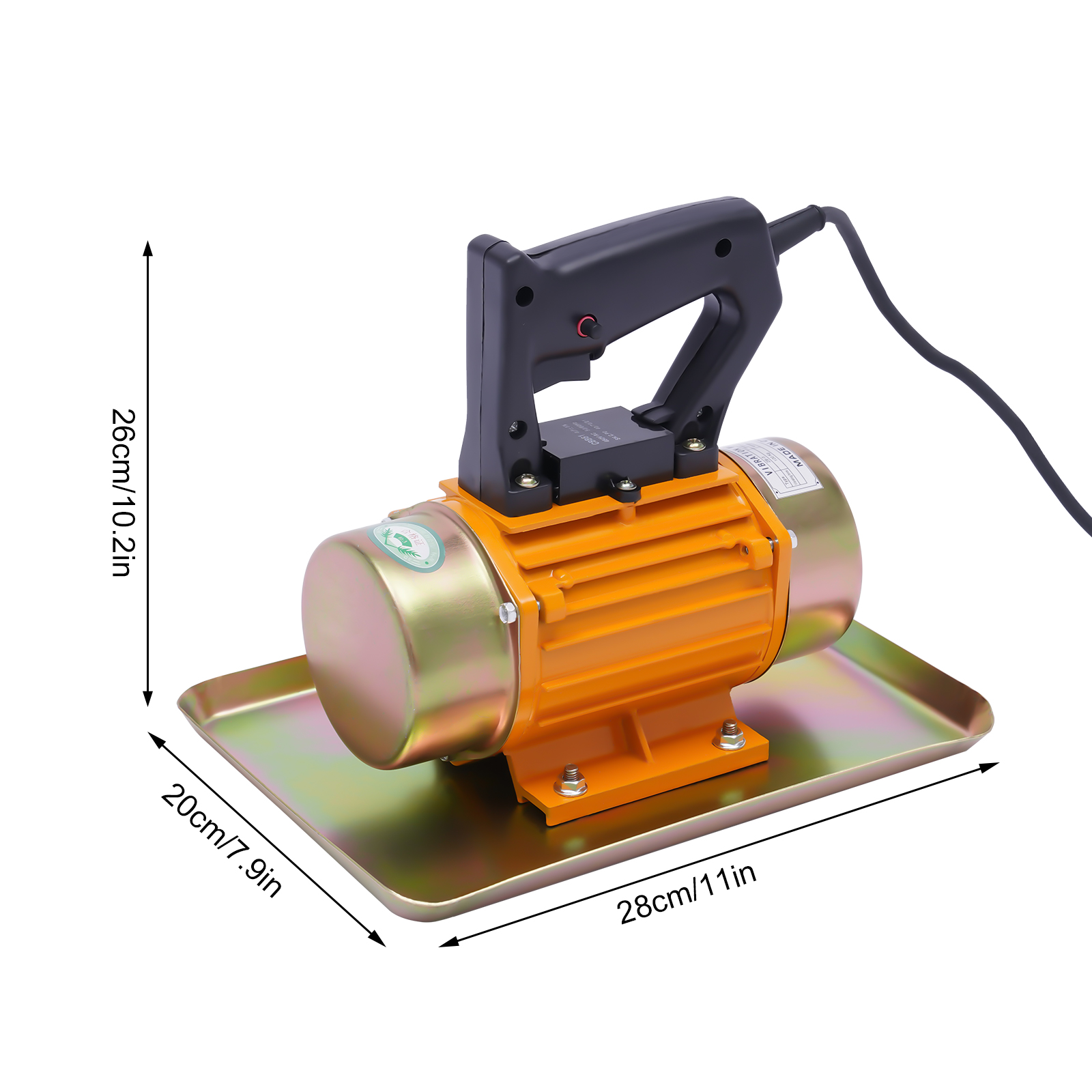 DC Motor Electric Concrete Vibrator Motor for Construction Tool 220V 250W Motion Hand Table Portable Vibratory Smoothing Machine DC Motor Electric Concrete Vibrator Motor for Construction Tool 220V 250W Motion Hand Table Portable Vibratory Smoothing Machine