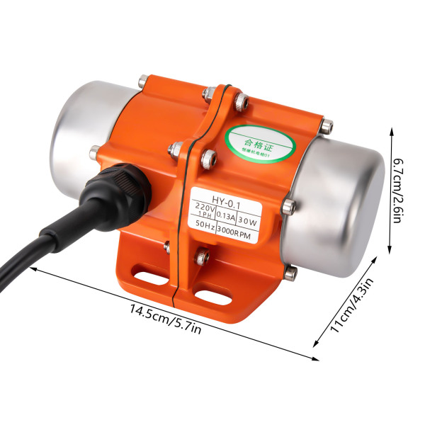 Vibration Motor 30W Vibration Motor Vibration Motor with Speed Controller Widely Used In Mining Metallurgy Coal Electric Power 220V