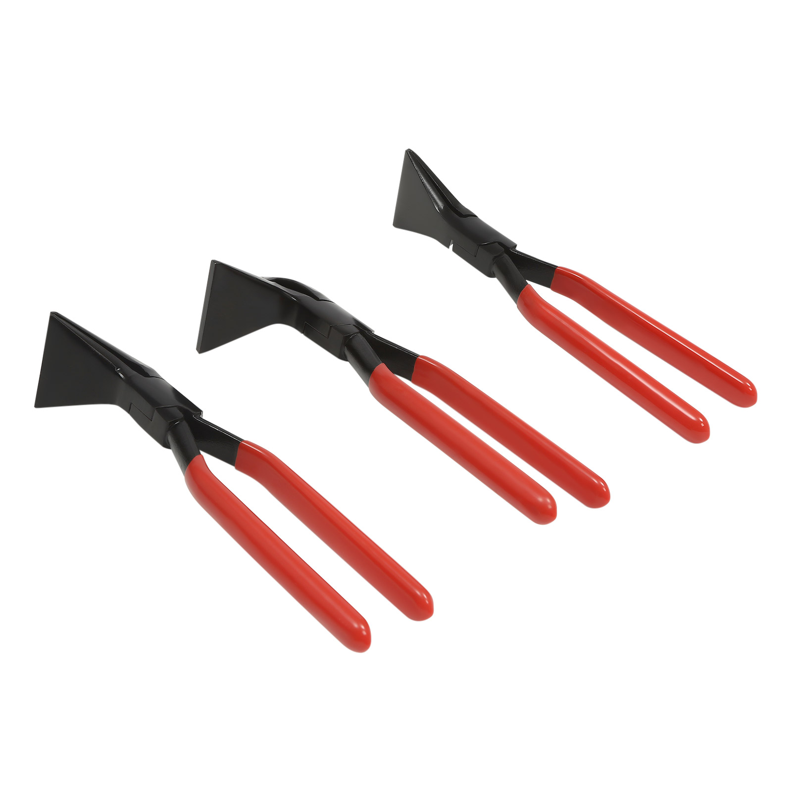 3Pcs Sheet Metal Tools for Hand Seamers Pliers Kit 45° and 90° Straight Metal Bending Tool