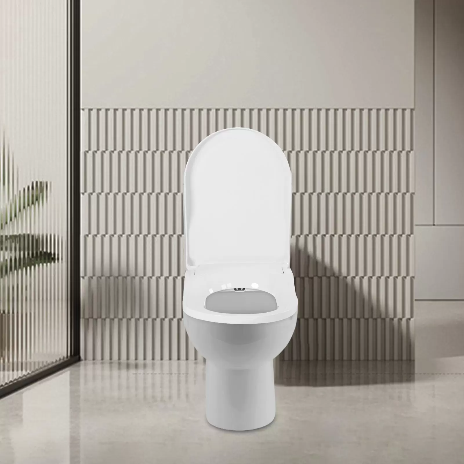 Bidet Toilet seat with bidet Shower/WC V/O/D Intimate toilet shape D-shape