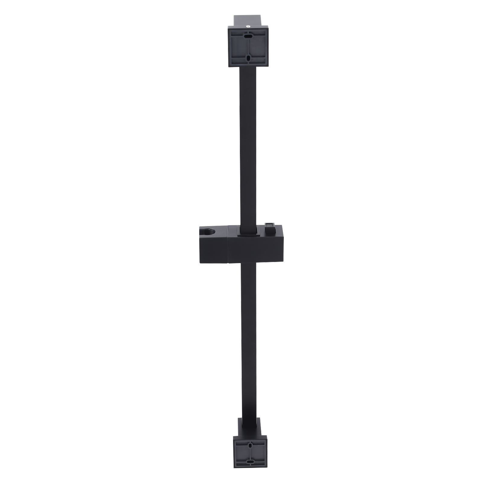 Sliding Shower Bar, Adjustable Hand Shower Support, For bathtubs, toilets, etc., Adjustable length: 62cm, Black Sliding Shower Bar, Adjustable Hand Shower Support, For bathtubs, toilets, etc., Adjustable length: 62cm, Black