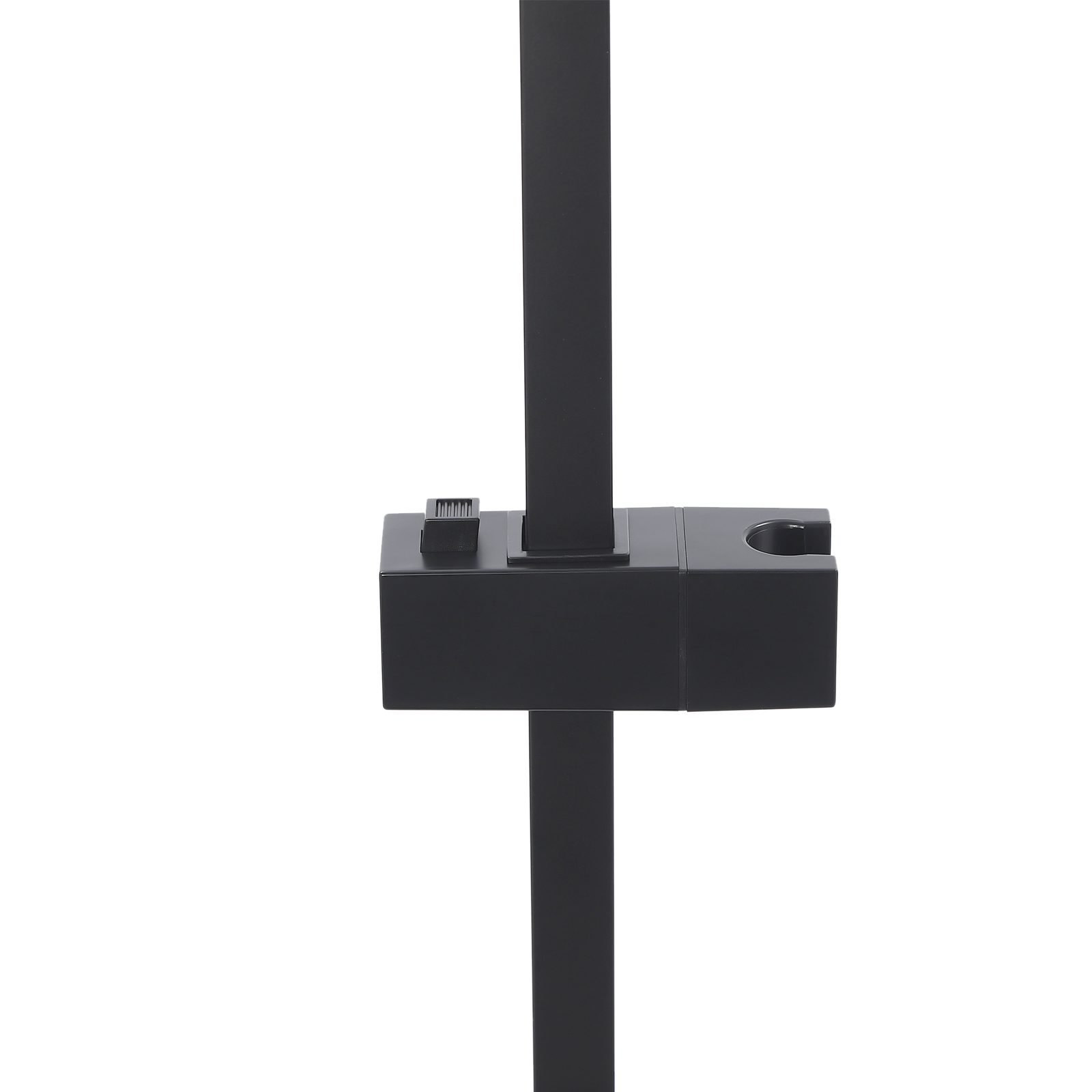 Sliding Shower Bar, Adjustable Hand Shower Support, For bathtubs, toilets, etc., Adjustable length: 62cm, Black Sliding Shower Bar, Adjustable Hand Shower Support, For bathtubs, toilets, etc., Adjustable length: 62cm, Black