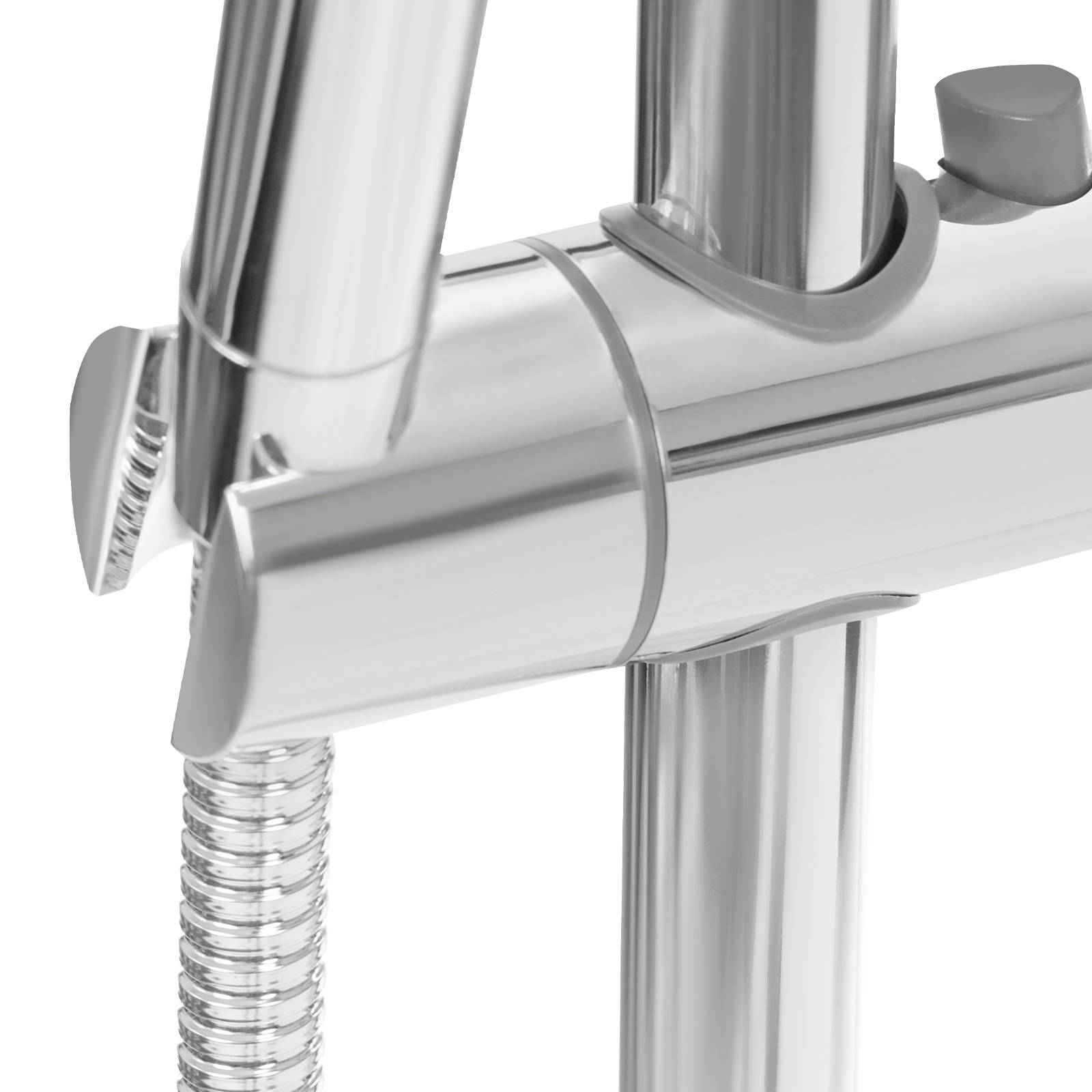Shower System with Shower Fitting Rain Shower with 2 Water Outlet Modes Shower Set for Homes Bathrooms Schools Silver Shower System with Shower Fitting Rain Shower with 2 Water Outlet Modes Shower Set for Homes Bathrooms Schools Silver