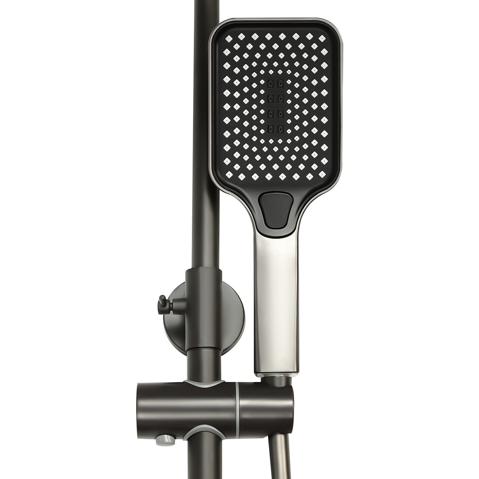 CNCEST Shower System Shower Fitting Rain Shower Shower Set Shower Panel Massage With Hand Shower In Bed And Breakfasts Grey