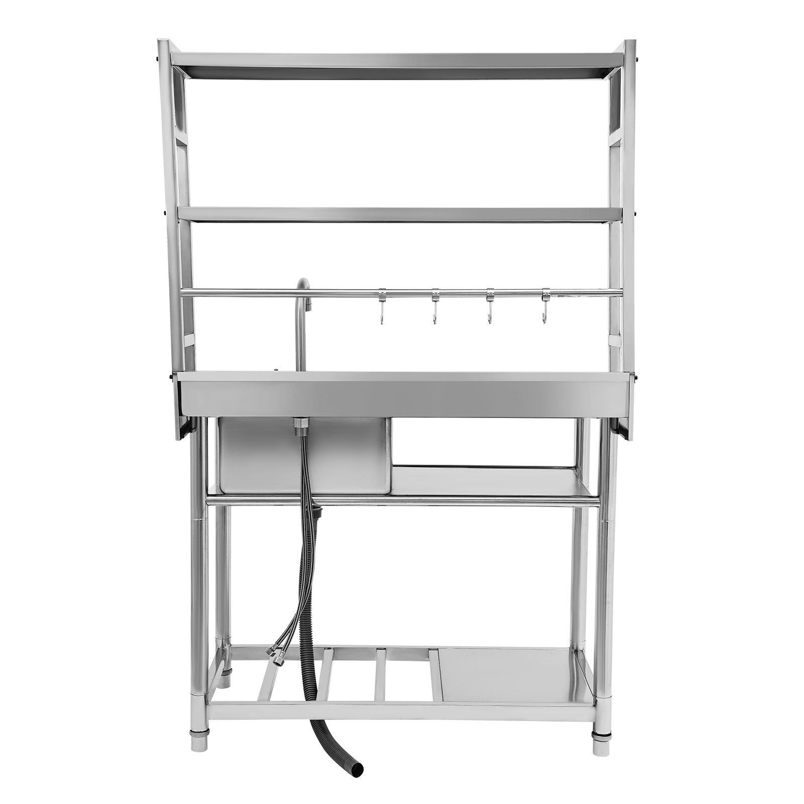 Stainless Steel Sink Set, Commercial Sink Set, Stainless Steel Sink for the Kitchen - Right Basin