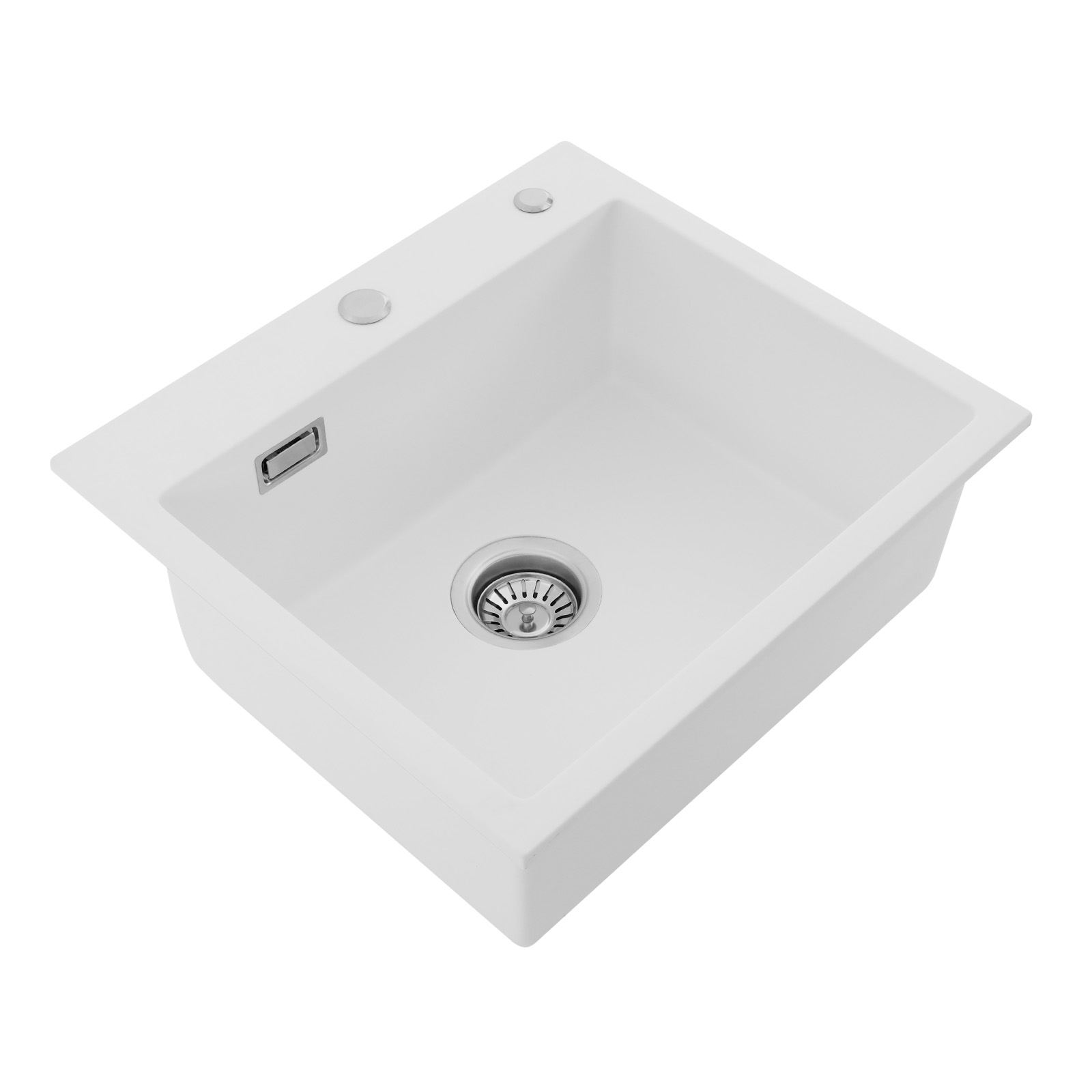 50*45cm Kitchen Sink, Single Bowl Kitchen Sink, 7.3'' Deep Kitchen Sink for Kitchens, Bathrooms, Restaurants, School Canteens 50*45cm Kitchen Sink, Single Bowl Kitchen Sink, 7.3'' Deep Kitchen Sink for Kitchens, Bathrooms, Restaurants, School Canteens