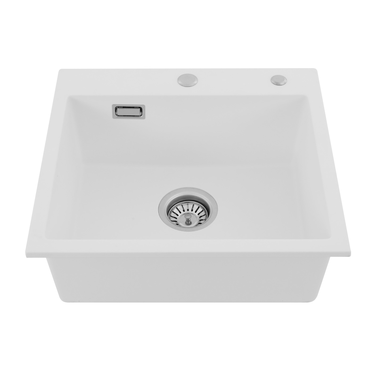50*45cm Kitchen Sink, Single Bowl Kitchen Sink, 7.3'' Deep Kitchen Sink for Kitchens, Bathrooms, Restaurants, School Canteens 50*45cm Kitchen Sink, Single Bowl Kitchen Sink, 7.3'' Deep Kitchen Sink for Kitchens, Bathrooms, Restaurants, School Canteens