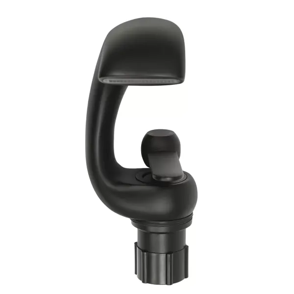 Waterfall Bathroom Faucet Modern Basin Faucet Brass Basin Single Handle Mixer Tap Hot Cold for Bathrooms In Hotels Bathing Centers Black